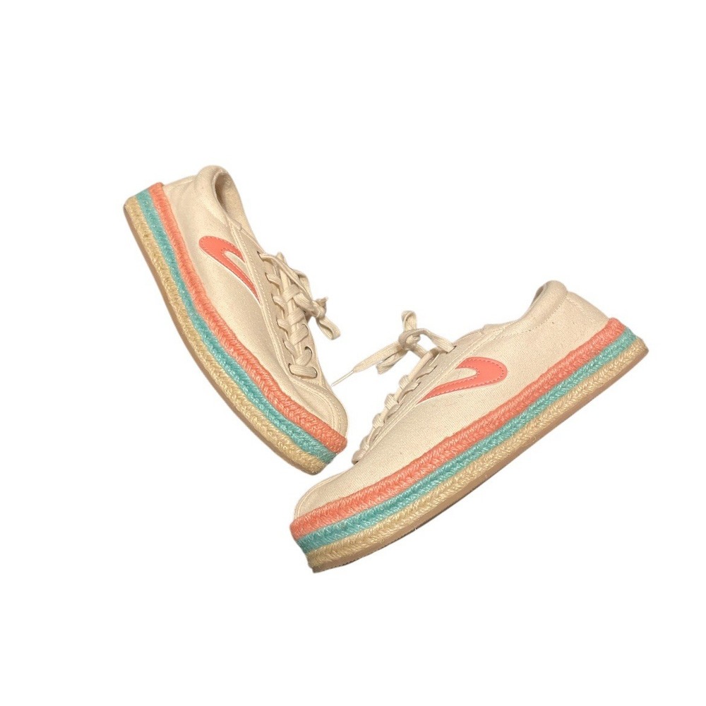 Tretorn Nylite Plus Espadrille Platform Sneaker Lace‎ Up Women's Size 8.5 M